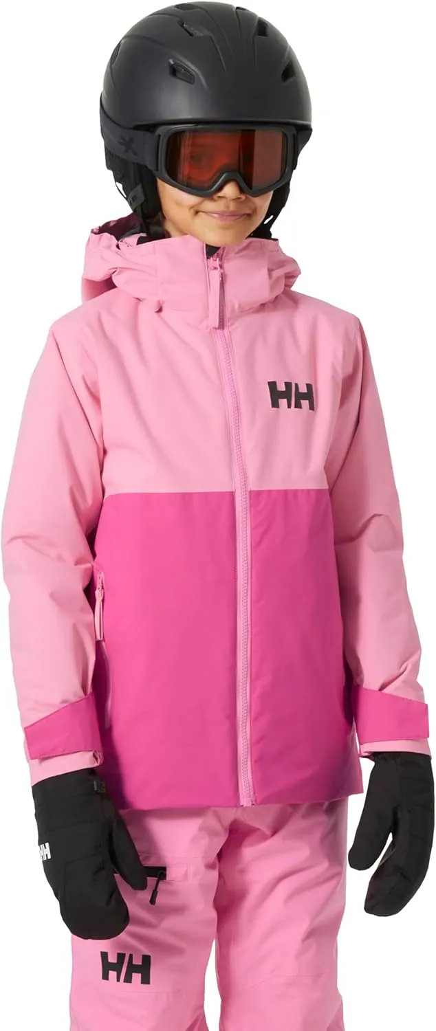Helly-Hansen Junior Traverse Jacket - Waterproof, Breathable, Unisex Design, Ideal for Outdoor Adventures