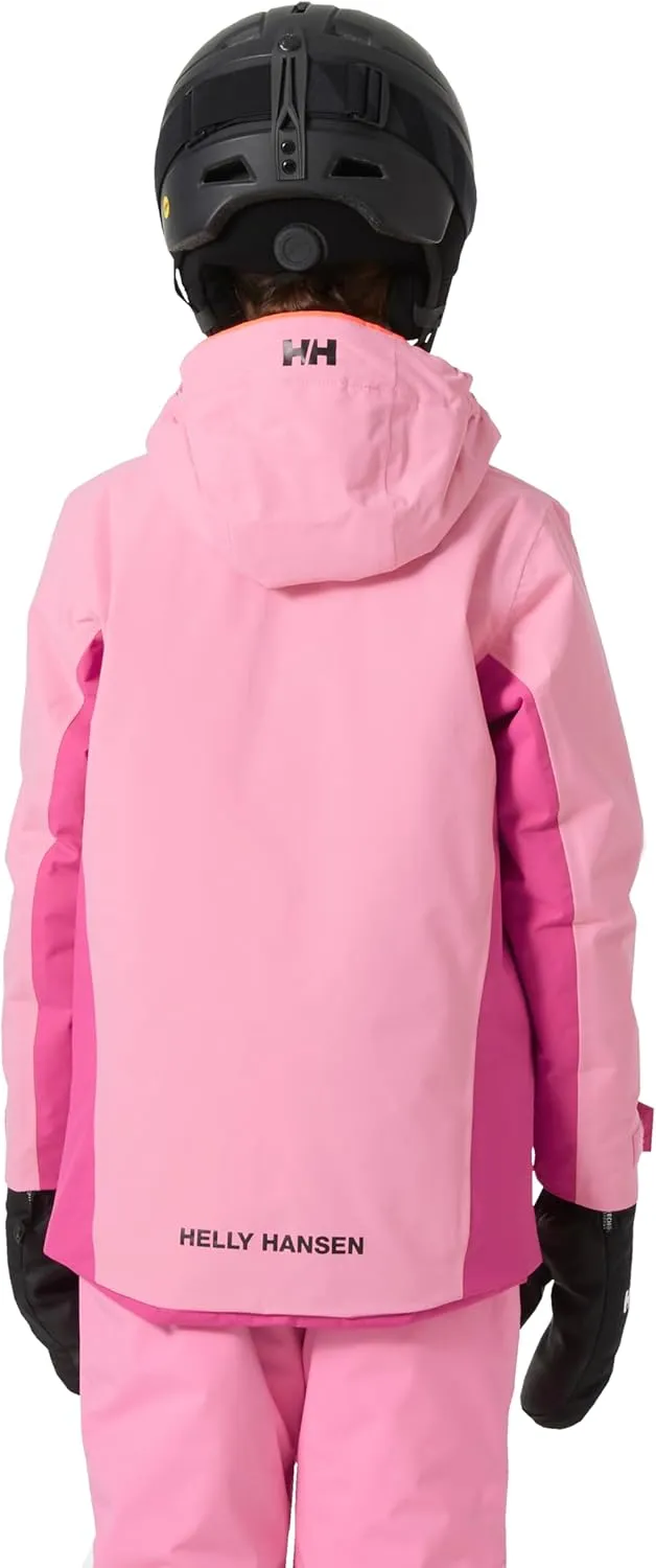 Helly-Hansen Junior Traverse Jacket - Waterproof, Breathable, Unisex Design, Ideal for Outdoor Adventures