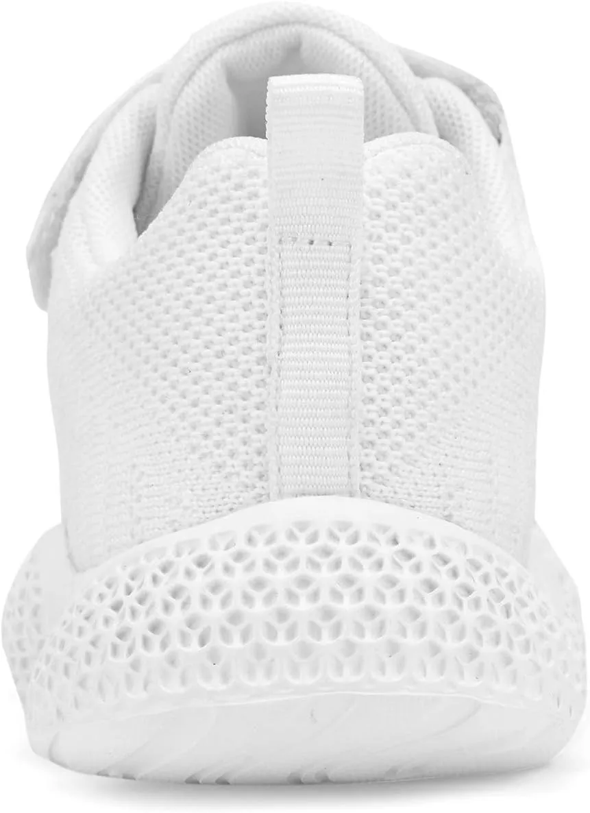Hetios Kids Shoes Girls Lightweight Athletic Running Shoes Breathable Knit School Sports Shoes (Toddler/Little Kid/Big Kid)