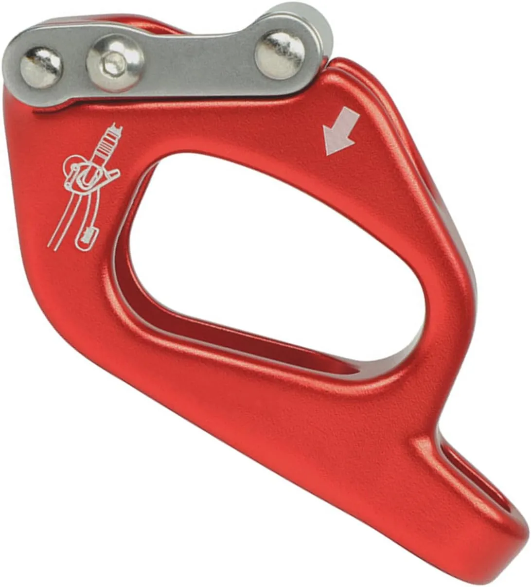 High Strengths Climbing Descender for Mountaineering and Adventure Light Weight Cowstail Positioning Lanyard Adjuster