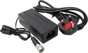 Hirose 12 Pin 12V AC DC Power Supply Adapter for Basler Aviator GigE, Pilot, Scout GigE Camera (24W)