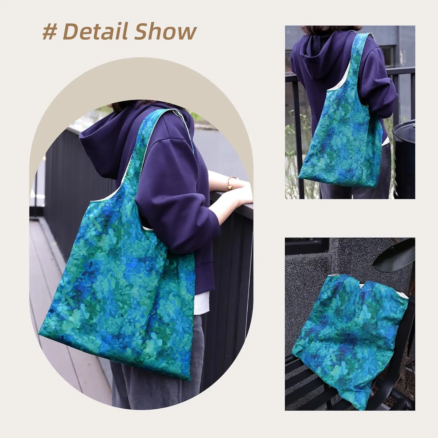Hobo Bags for Women, Large Capacity Designer Shoulder Tote Bag with Zipper