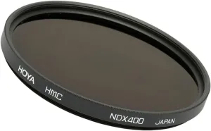 Hoya 55mm Neutral Density ND-400 X, 9 Stop Multi-Coated Glass Filter, Black (0686)