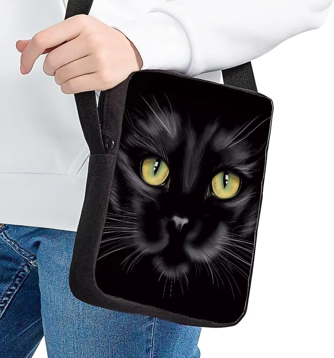 HUGS IDEA Animals Face Small Crossbody Bags Shoulder Handbag