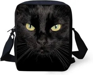 HUGS IDEA Animals Face Small Crossbody Bags Shoulder Handbag