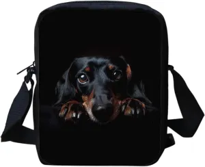 HUGS IDEA Animals Face Small Crossbody Bags Shoulder Handbag