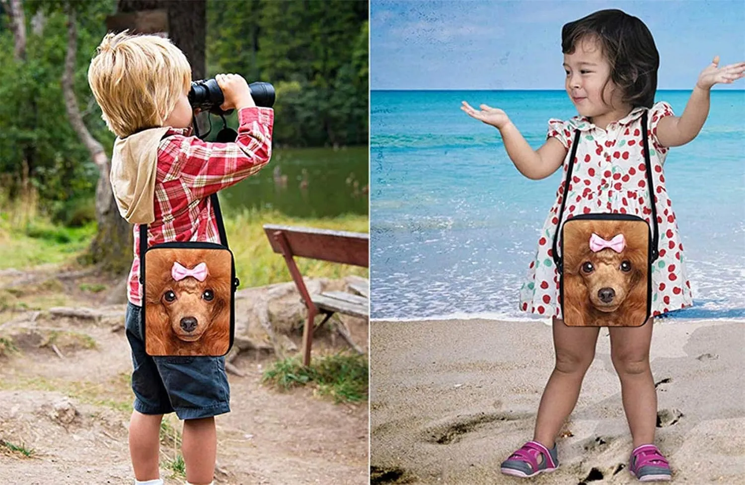 HUGS IDEA Black Horse Print Small Messenger Bag Casual Shoulder Bag Mini Handbags Fashion Phone Bag for Women Crossbody Pouch Satchel Bags