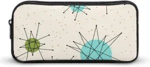 Iconic Atomic Starbursts Portable And Cute Large Capacity Stationery Bag
