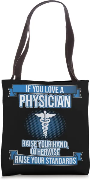 If You Love Physician Assistant PA Medical Students Graphic Tote Bag