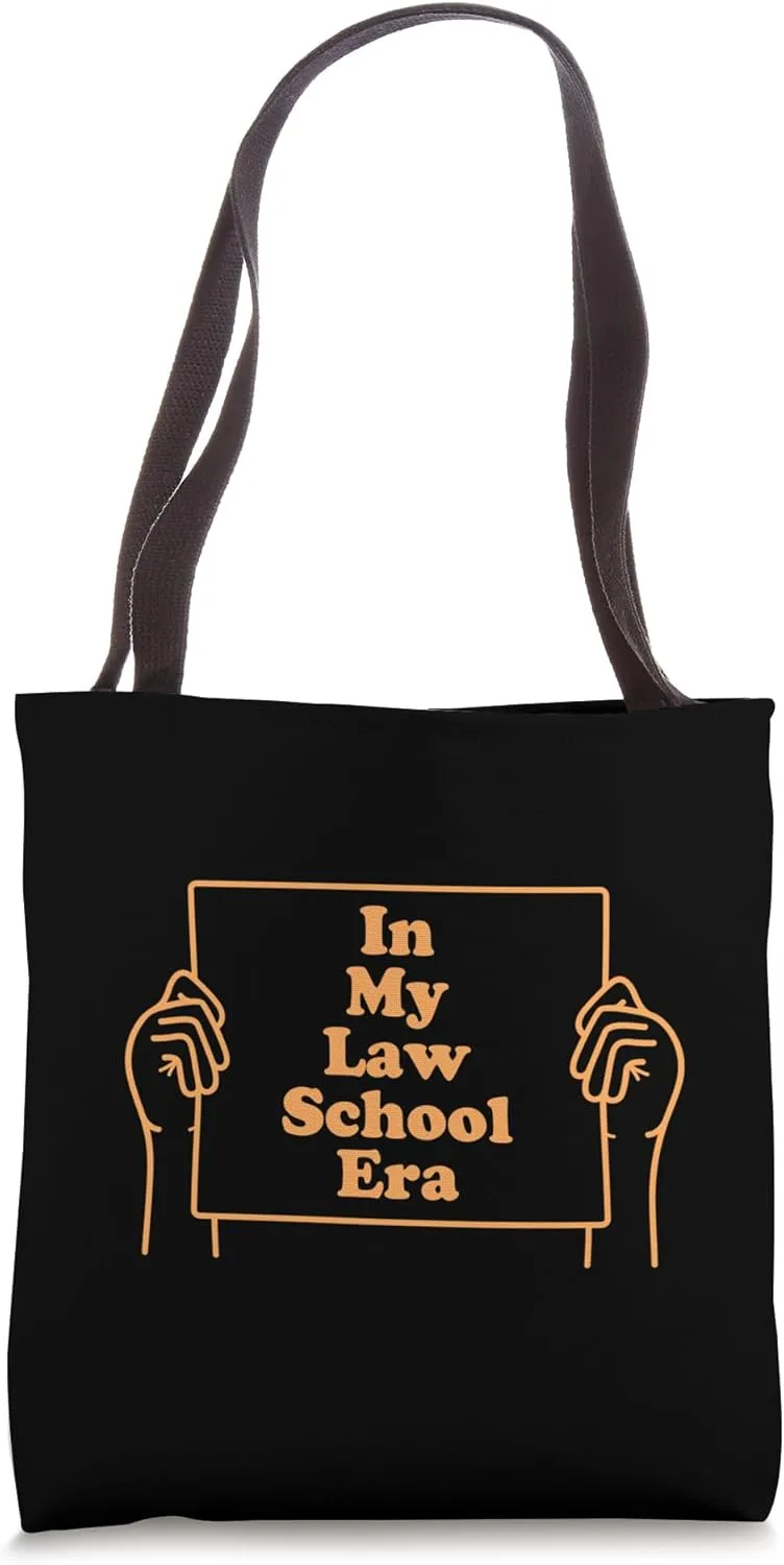 In My Law School Era For Law Students A Funny Graphic Tote Bag