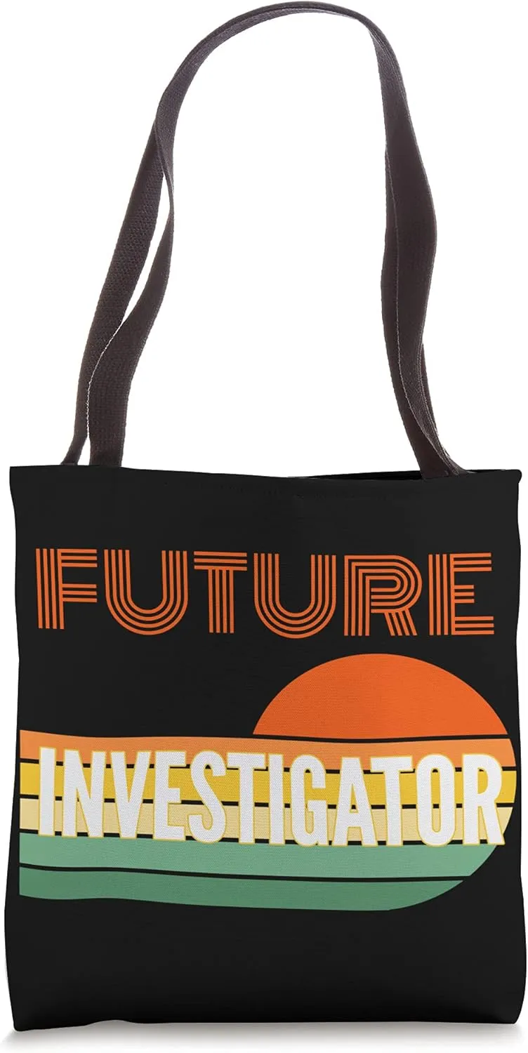 Investigator Gifts, Future Investigator Tote Bag