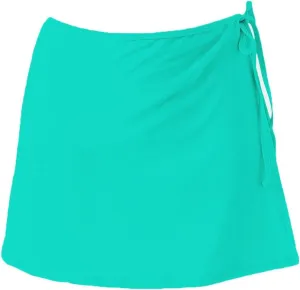 JadeRich Women's Overlapped Side Tie Wrap Skirt Beach Swimwear Tankini Bikini Cover-up (No Brief)