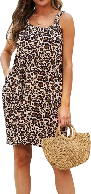 Jar of Love Women's Beach Dress Bikini Beachwear Coverups Casual Vacation Short Summer Halter Dresses