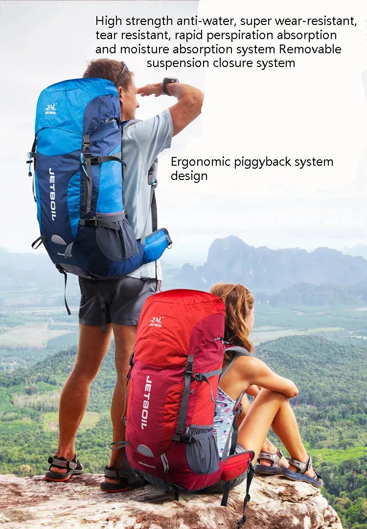 Jetboil Mountaineering Backpack, 55L Large Capacity