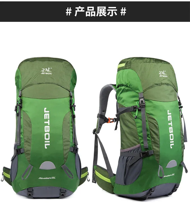 Jetboil Mountaineering Backpack, 55L Large Capacity