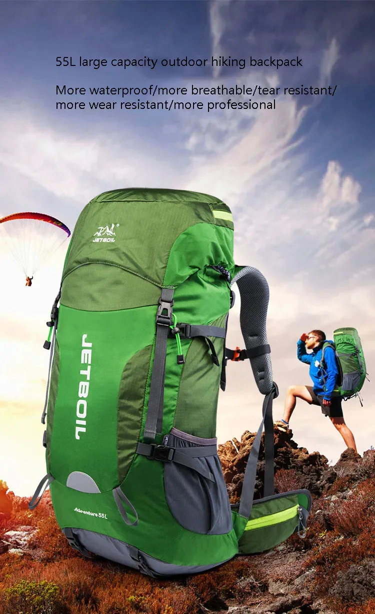 Jetboil Mountaineering Backpack, 55L Large Capacity