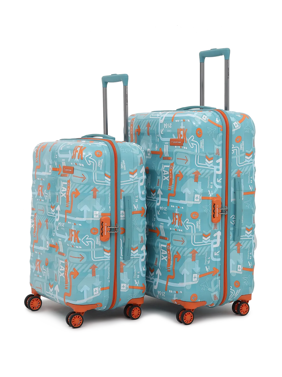 JFK Teal Blue Set of 2 (S L) Trolley