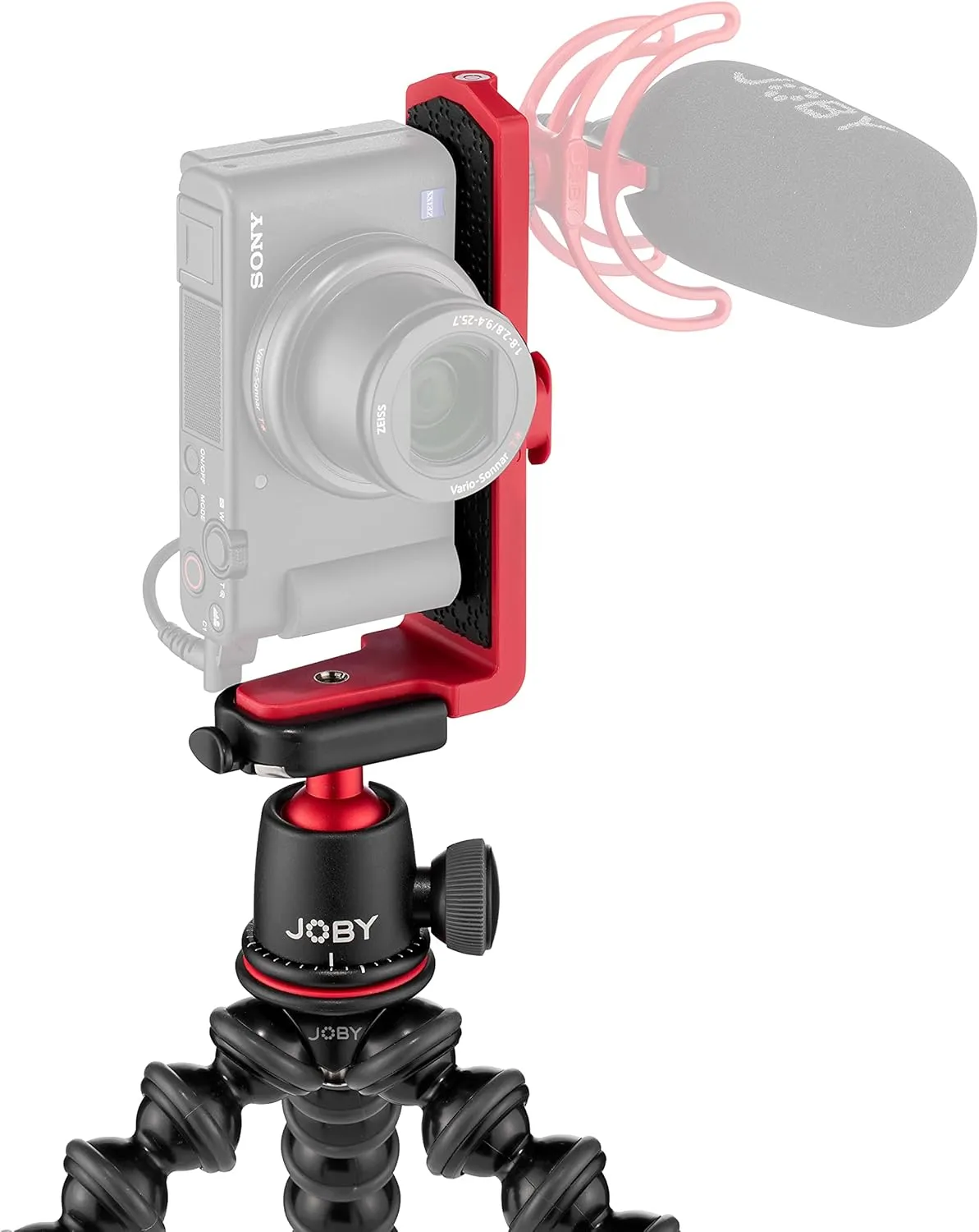 JOBY GorillaPod 3K Vert Kit, Compact Flexible Tripod 3K Stand and BallHead with Vertical L Bracket for Landscape and Portrait Mirrorless Cameras up to 3kg (6.6lb),Black,JB01829-BWK