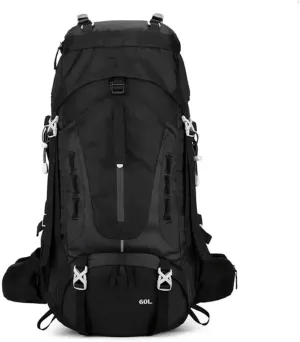 JSEIAJB 60L Camping Backpack Travel Bag Climbing Rucksack Hiking Storage Pack Outdoor Mountaineering Sports Shoulder Bags