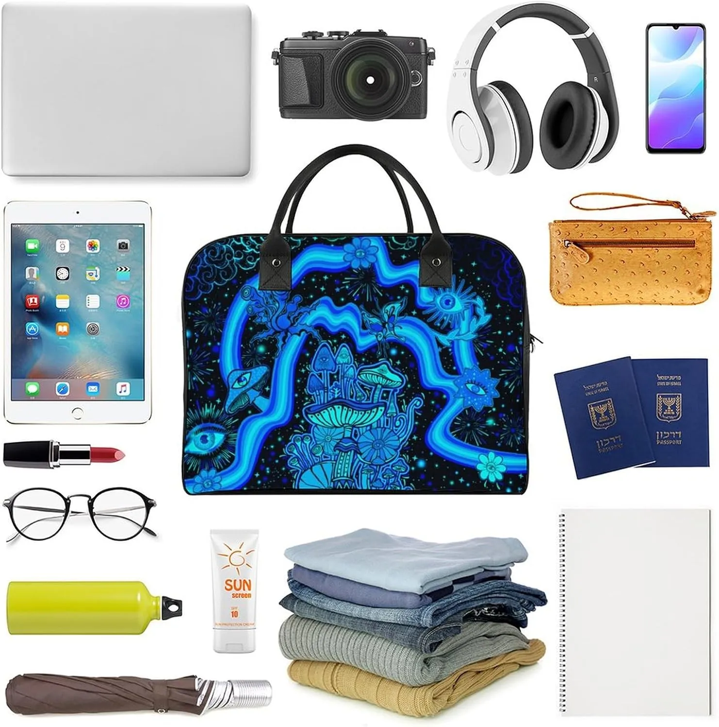 Juneteenth Travel Handbag with A Large Capacity Design That Can Be Reused