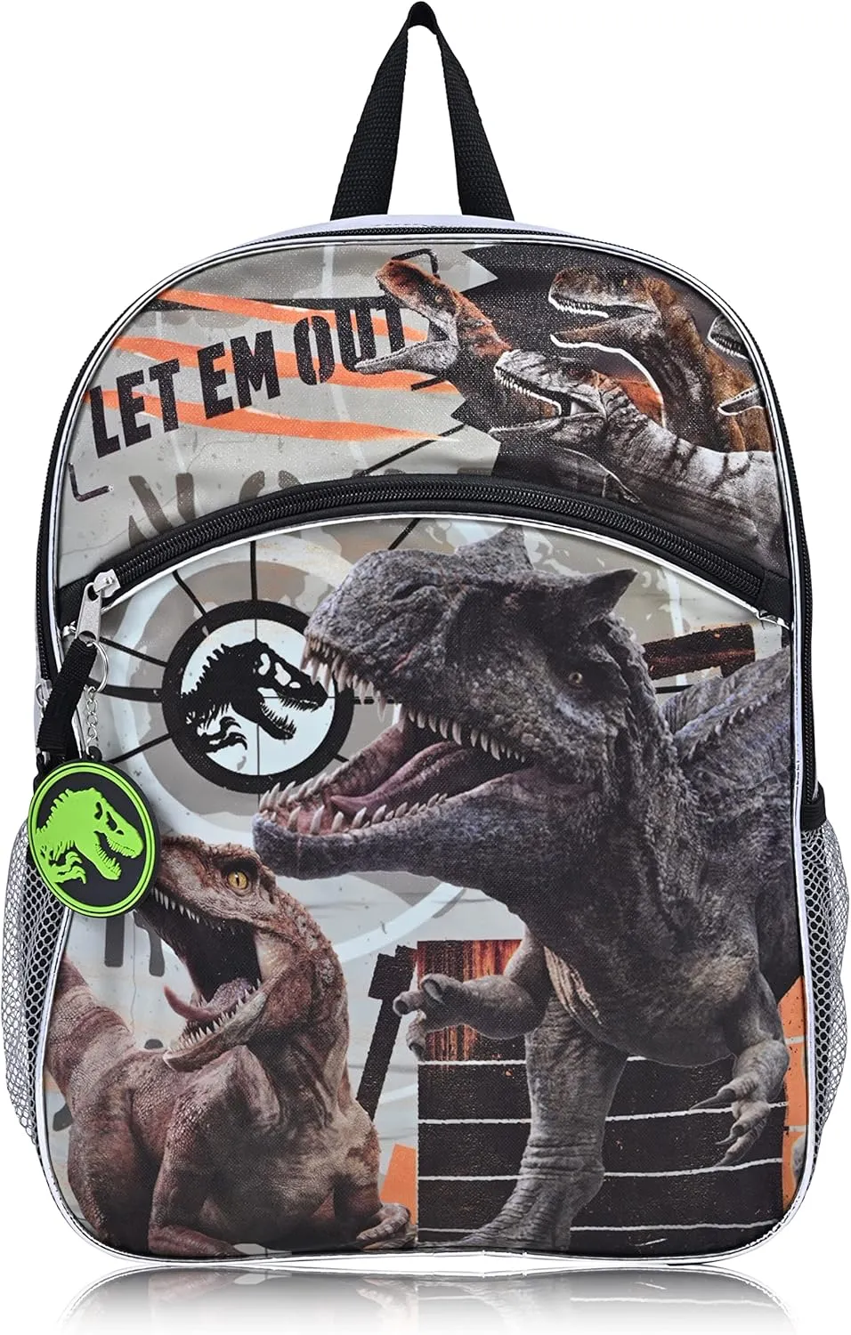 Jurassic World Boys Backpack Dinosaur Knapsack | Elementary and Kindergarten Kids Backpacks for School (Jurassic World)
