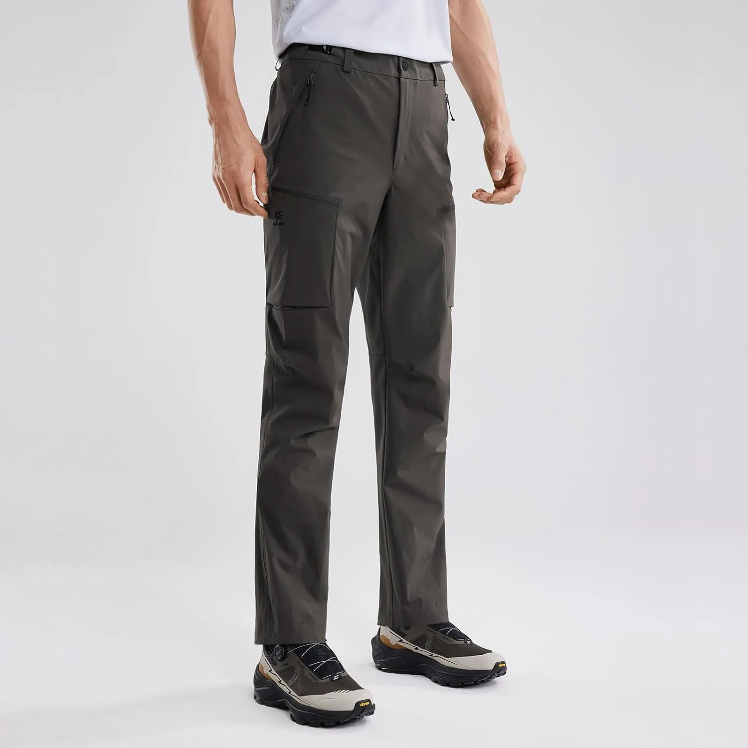 KAILAS Men's Hiking Pants Quick Dry Cargo Pants Waterproof Lightweight Breathable Cordura Mountaineering Outdoor Comfort