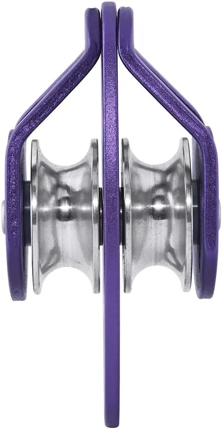 KAILAS Mobile Micro Climbing Rescue Pulley CE UIAA Certified Single/Double Pulley Rope 28kN Small Lightweight Heavy Duty Aluminum Steel
