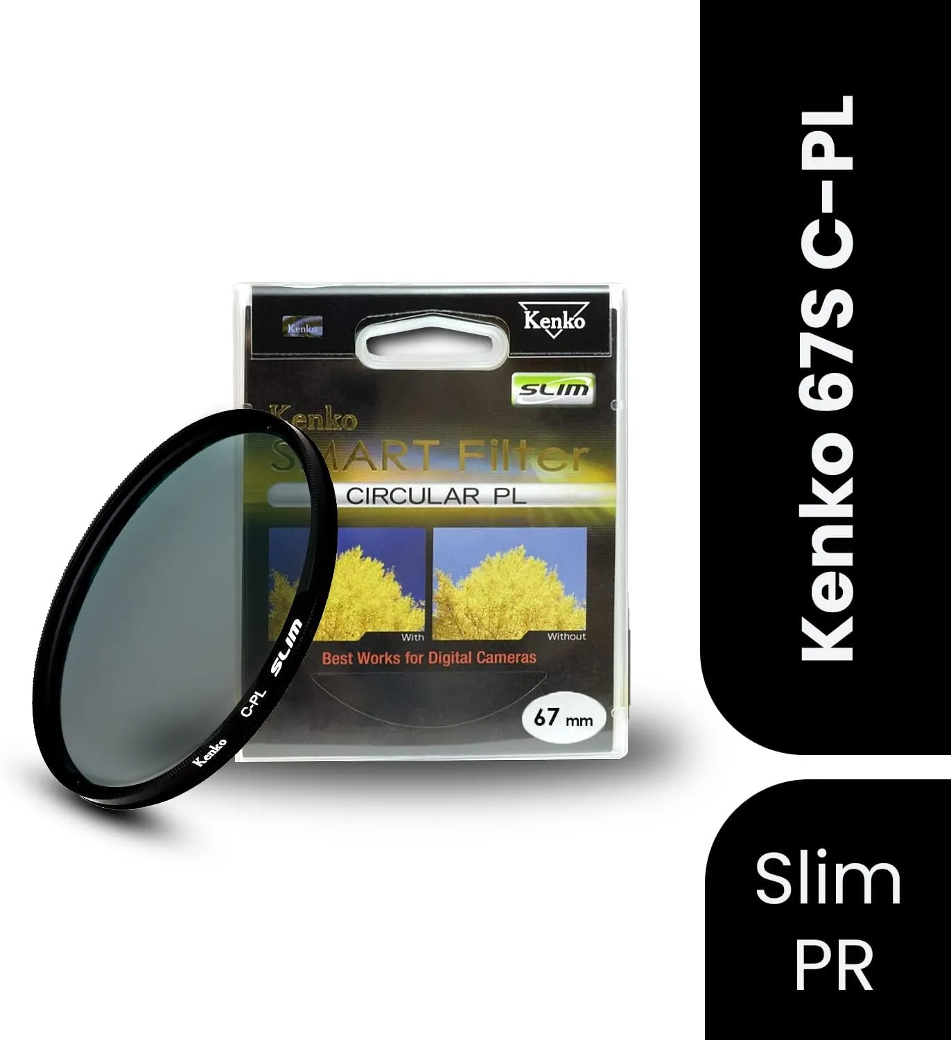 Kenko 67mm Smart C-PL Camera Lens Filters
