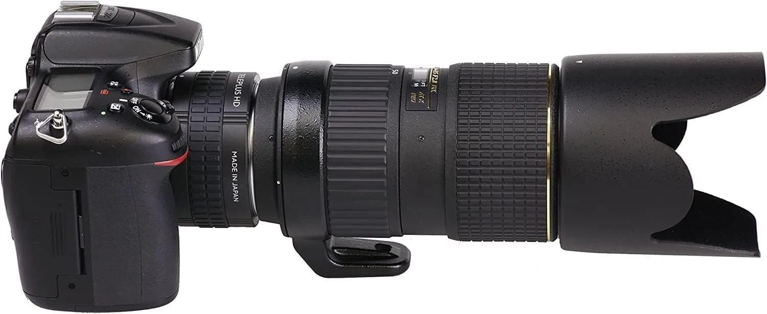 Kenko TELEPLUS HD 2.0X for Nikon F Autofocus Camera Mount, Black (K-TPHD2.0-N)
