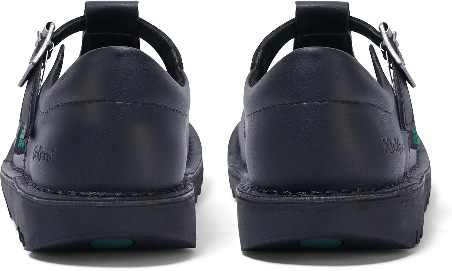 Kickers Kid's Kick T Bar Vegan School Shoes, Extra Comfortable, Added Durability, Quality, Kid's, Girls