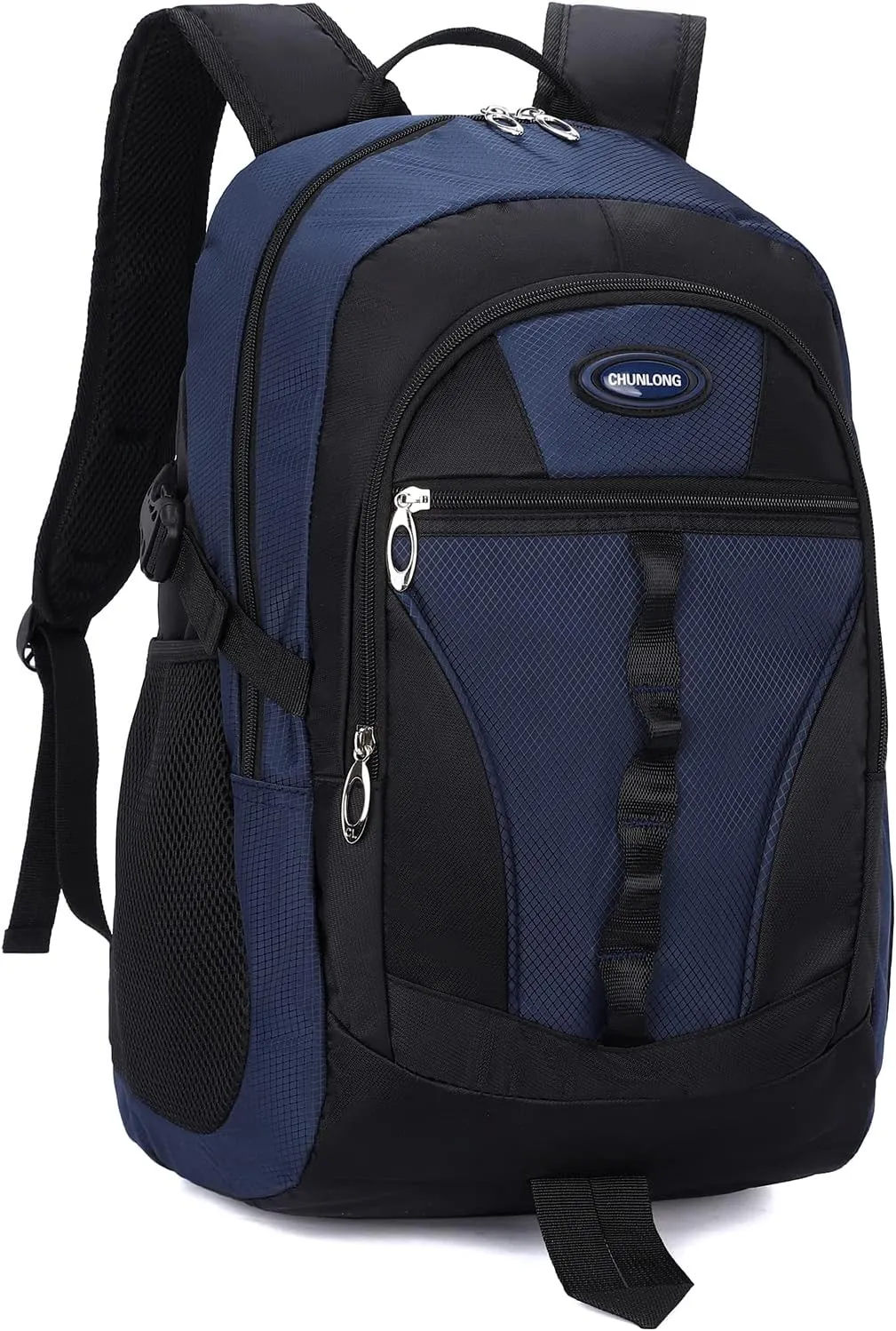 Kids School Backpack For Boy And Girl,Large Capacity High Middle Elementary Primary Students Teens Sports Bookbag (Dark Blue)