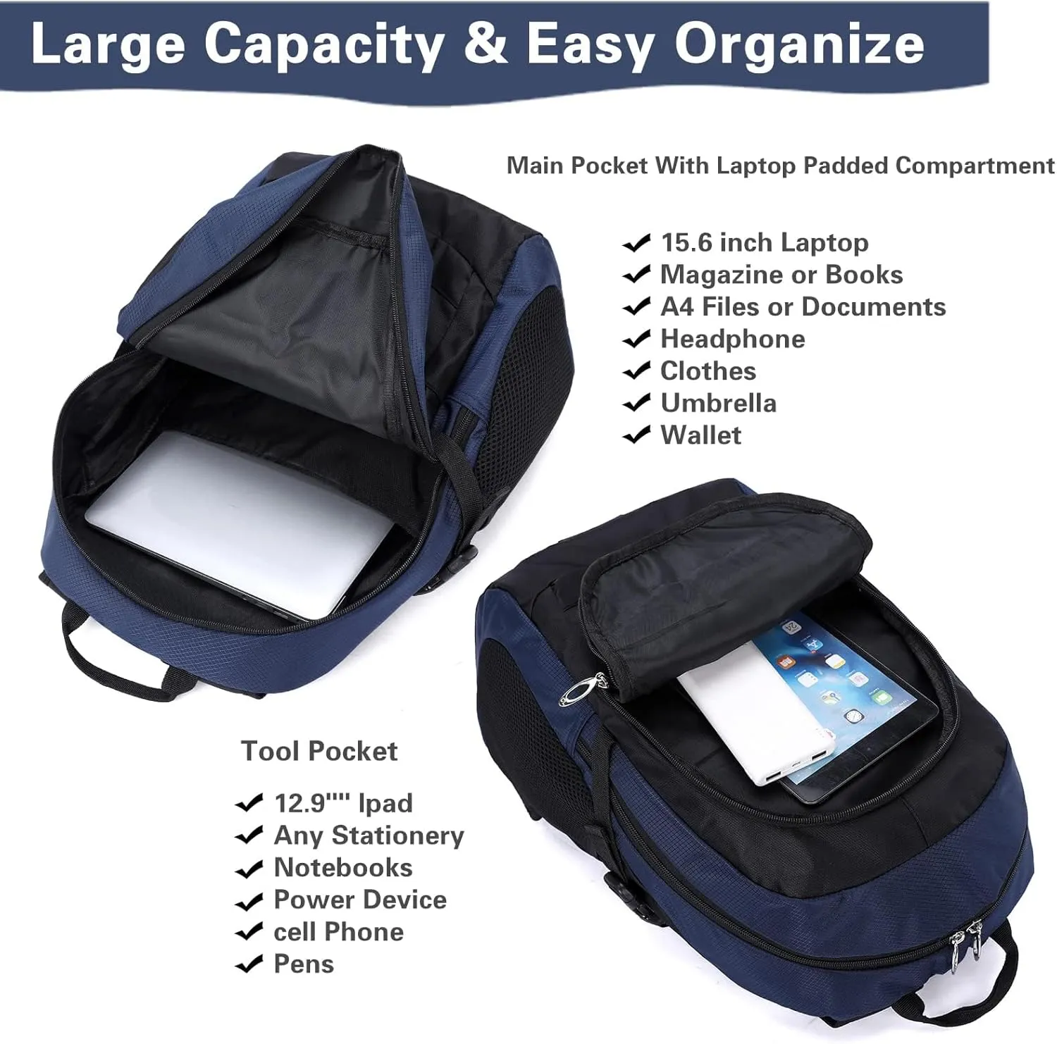 Kids School Backpack For Boy And Girl,Large Capacity High Middle Elementary Primary Students Teens Sports Bookbag (Light Grey)