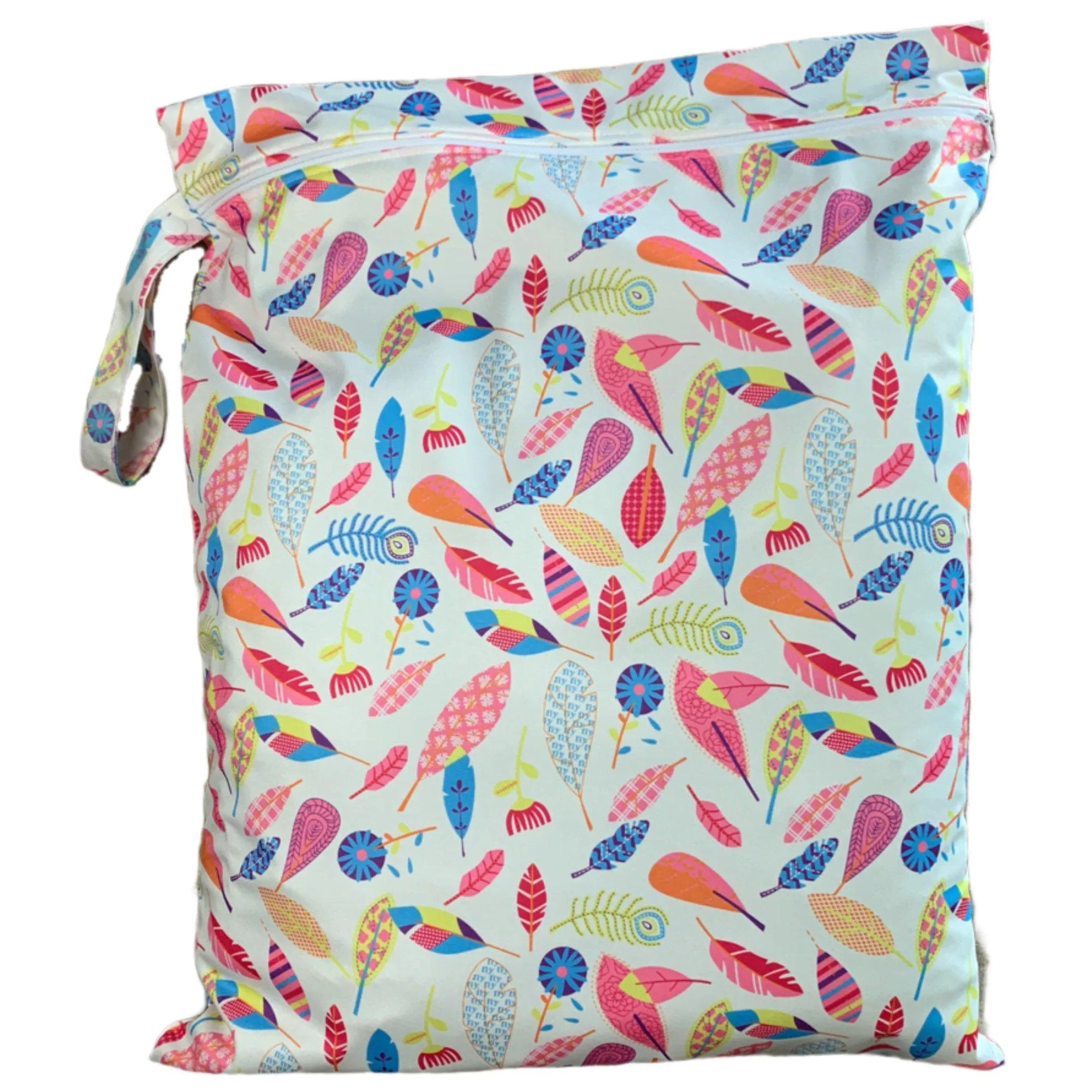 Large 40x50 cm Wet Bag - Feathers