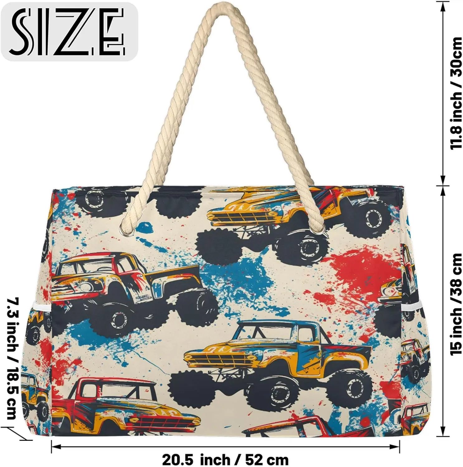 Large Beach Bags for Women with Zipper Beach Tote Bag Waterproof Sandproof Gym Swim Pool Grocery Travel Bag