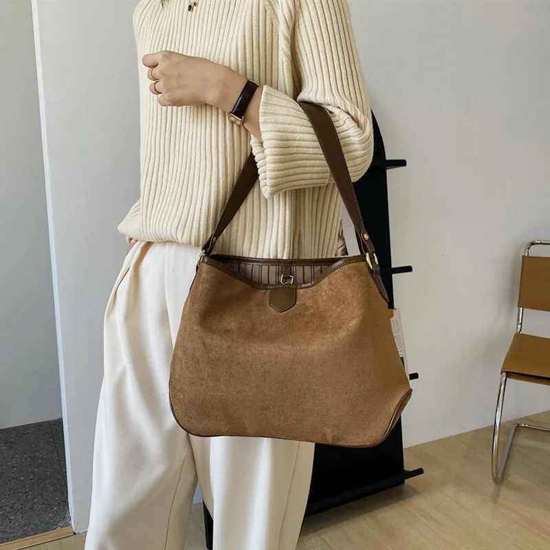 Large Capacity Bucket Bag