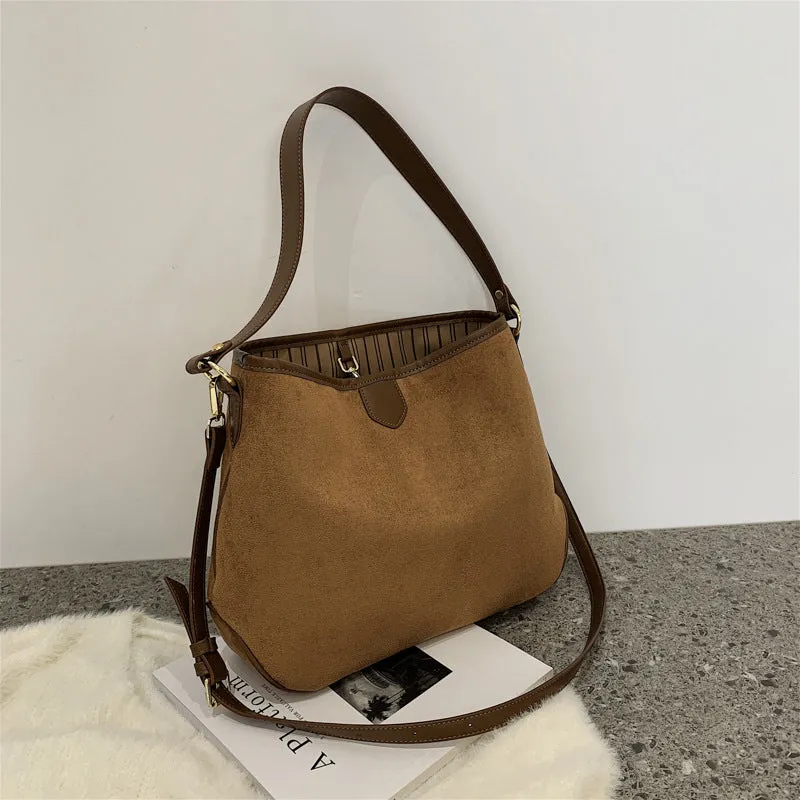 Large Capacity Bucket Bag