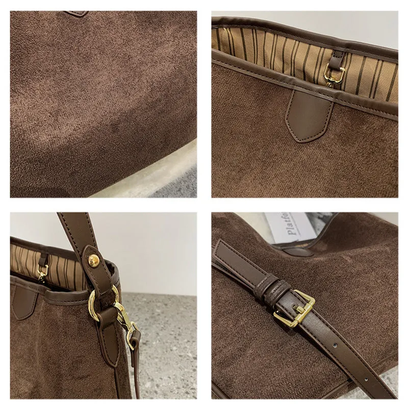 Large Capacity Bucket Bag