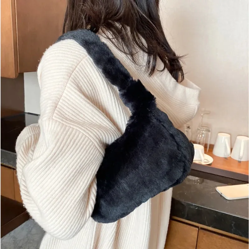 Large Capacity PU Leather Shoulder Bag