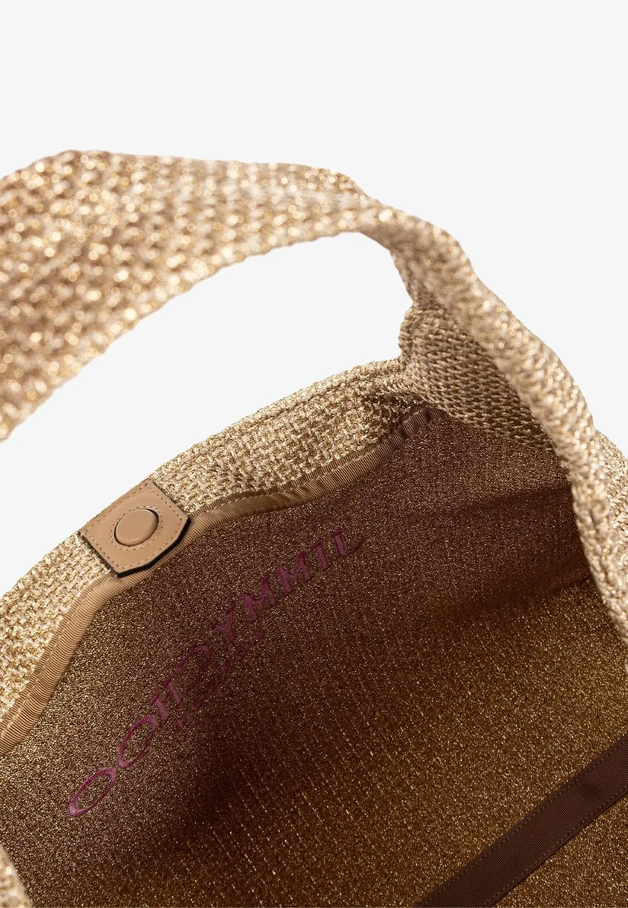Large Diamond Raffia Tote Bag