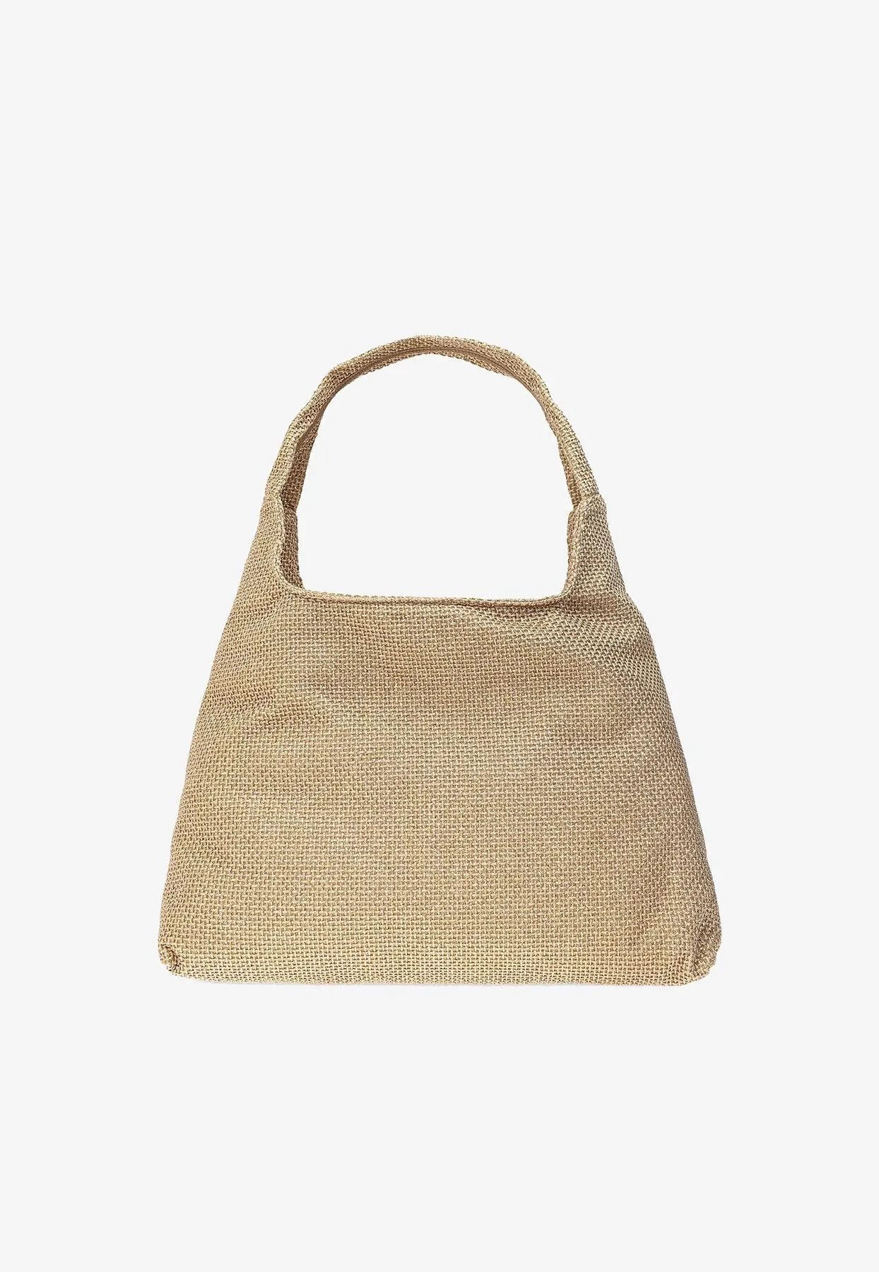 Large Diamond Raffia Tote Bag