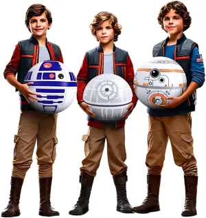 Large Play Balls Set of 3 - Fun Indoor and Outdoor Gift, Size 14 Inches - Can Use for Play/Room Decor/Party Decor/Pool Inflatable Water Toys - Size Large