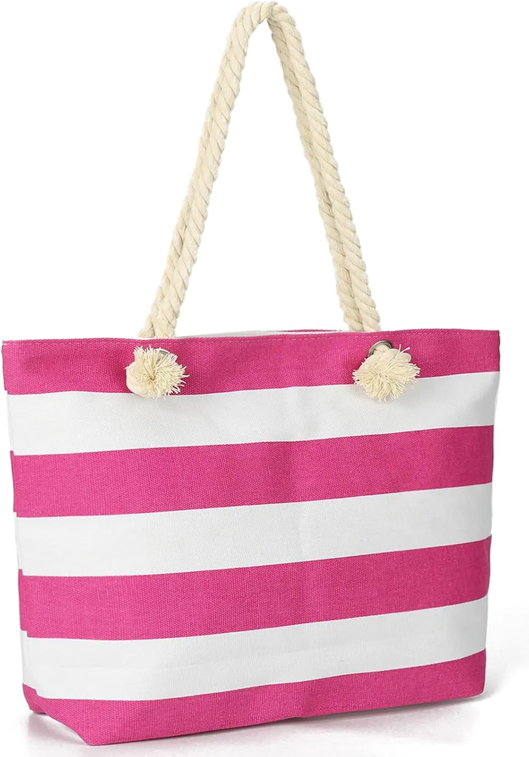 LAVTUG Beach Bags for Women Large Canvas Beach Tote Bag Waterproof Sandproof Beach Bags Swim Pool Bag Travel Essentials