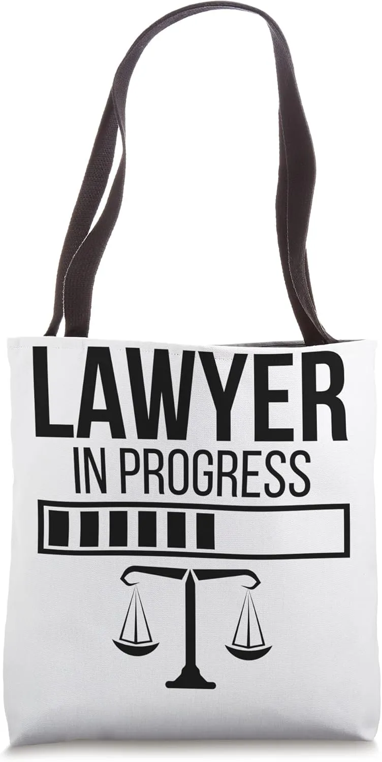 Lawyer In Progress Law Student Lawyer To Be Law School Tote Bag