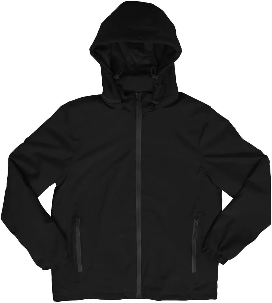 Lightweight Jackets for Men, Red Jacket Comfortable Casual Spring Fall Winter, Zip Up Windbreaker Coat with Pockets