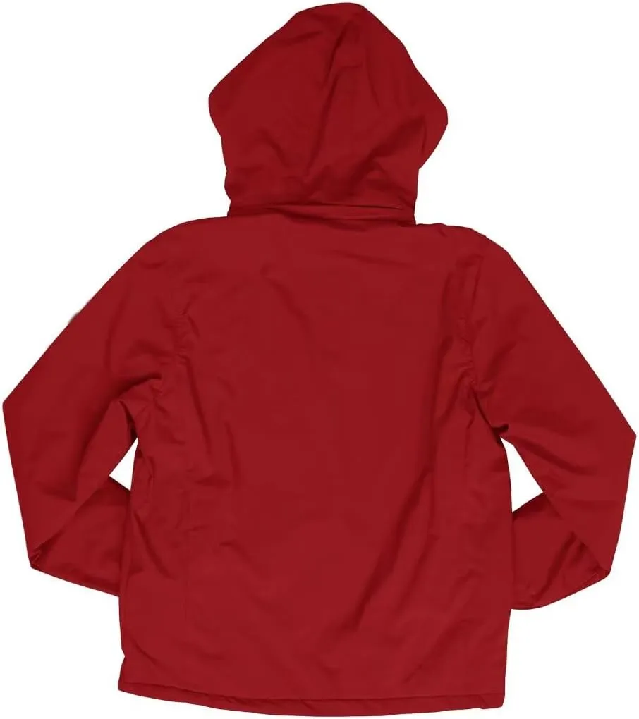 Lightweight Jackets for Men, Red Jacket Comfortable Casual Spring Fall Winter, Zip Up Windbreaker Coat with Pockets