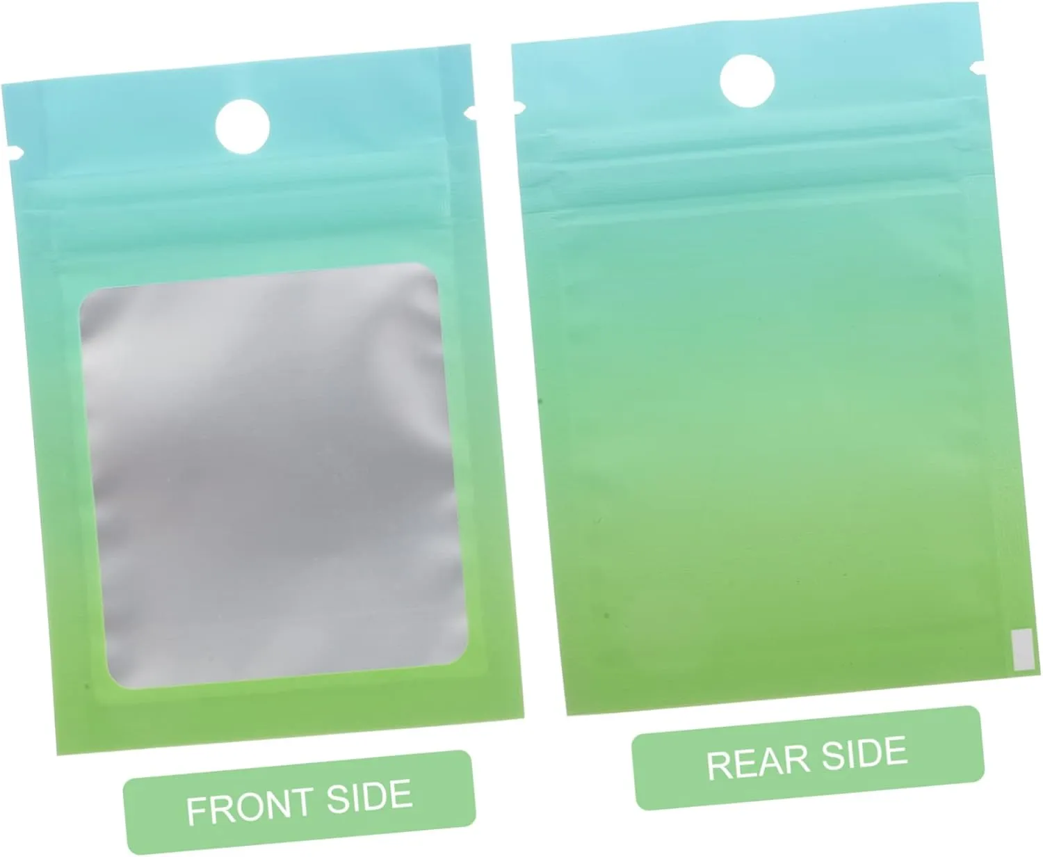Lightweight Portable Sealing Bags 100pcs Household Pouches for Jewelry Accessory Storage