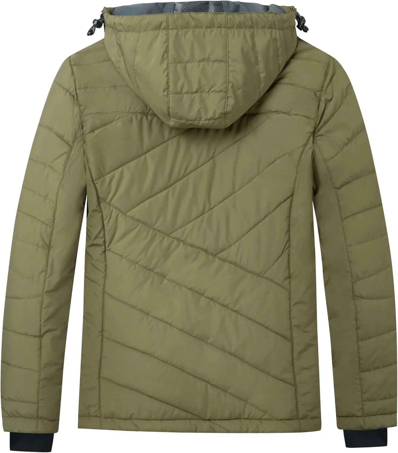 Little Donkey Andy Men's Warm Ski Jacket Water Resistant Insulated Snowboarding Jacket Windproof Winter Snow Coat