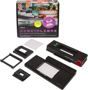 Lomography DigitaLIZA  Film Scanning System, 35mm and 120 Film Holder with Backlight, 110 & 127 Mask, Compatible with DSLR and Mirrorless Cameras