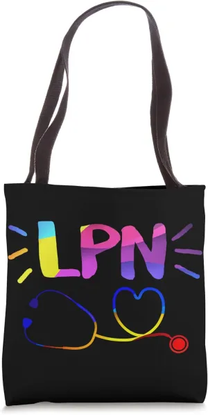 LPN Licensed Practical Nurse Graduation Nursing Nurses Week Tote Bag