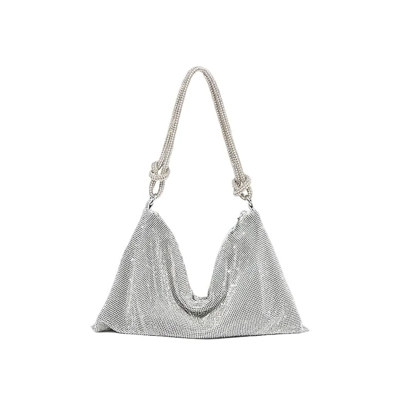 Luxury Design Shiny Rhinestones Handbag
